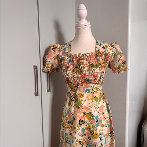 Floral Maxi Dress - Picture 2 of 9